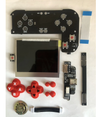 Mintypi diy V3.5 kit red silicone button retropie raspberry pi