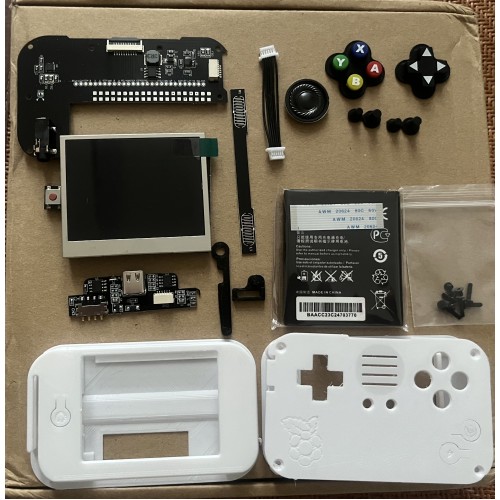 Mintypi v3.5 3d part kit snes silicone button battery raspberry pi ratropie